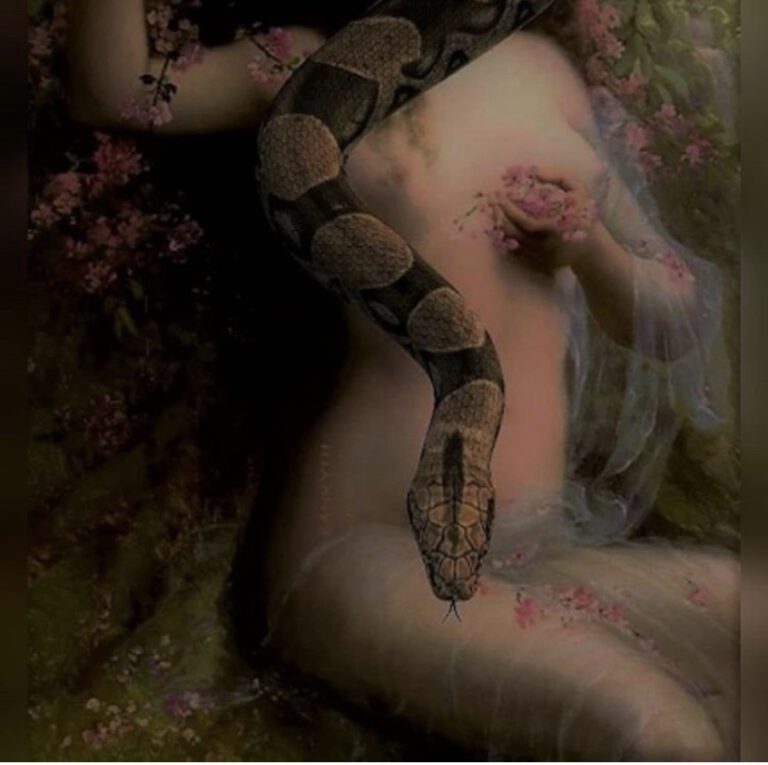 The goddess takes form in woman