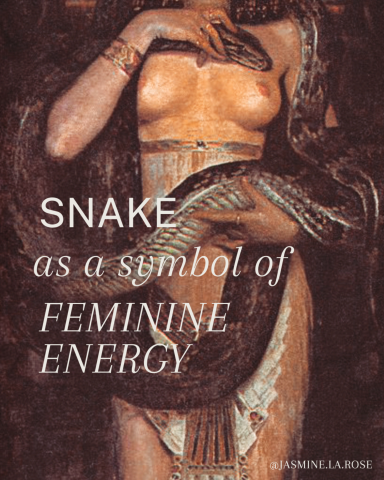 Snake as a symbol of Feminine Energy